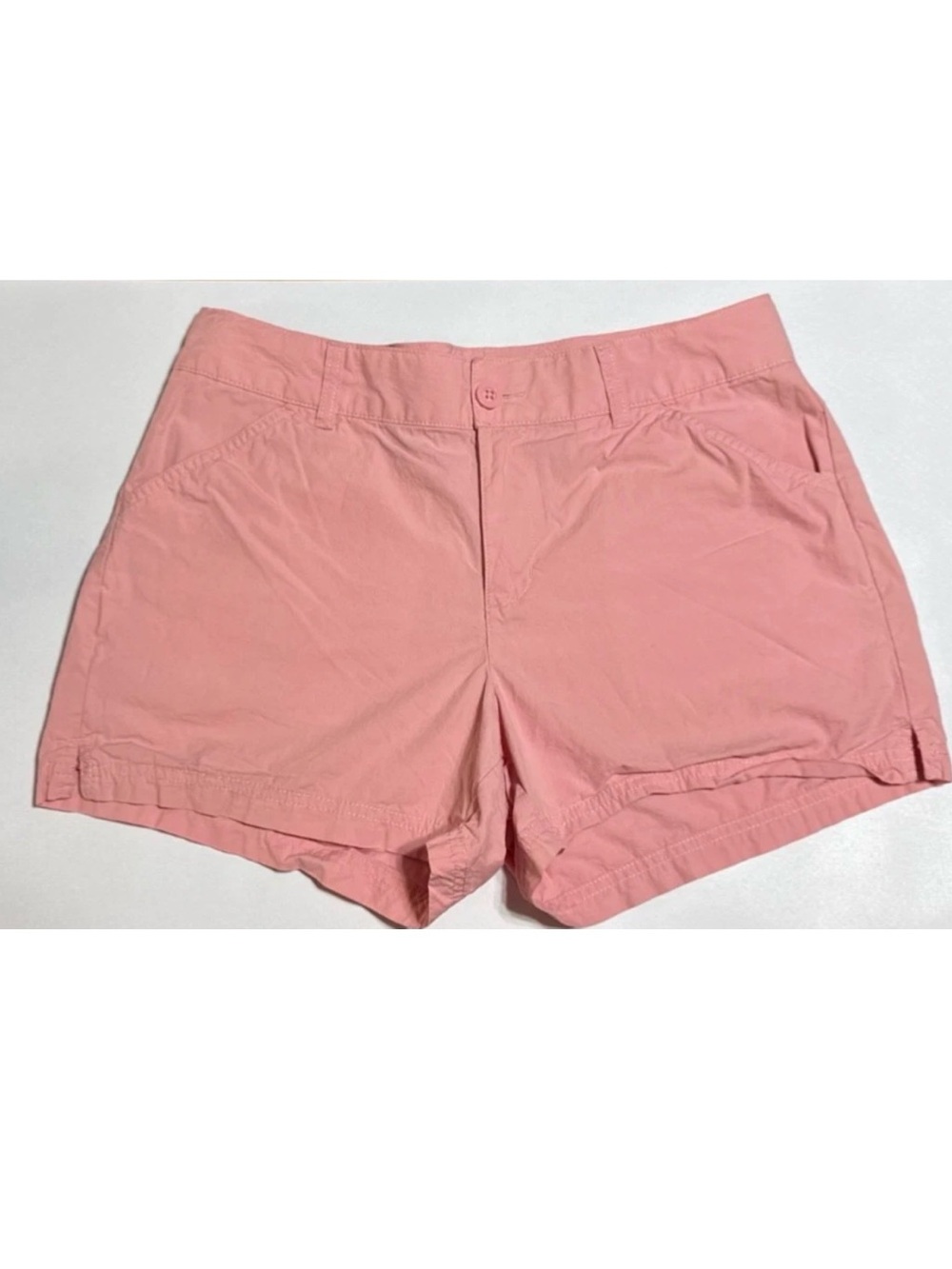Columbia Women’s Pink Casual Cotton Chino Shorts size 10